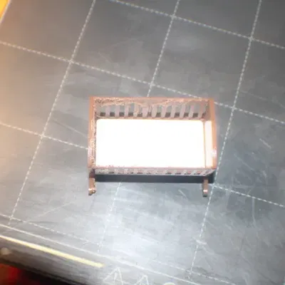 Nôi bập bênh cho bé kèm nệm