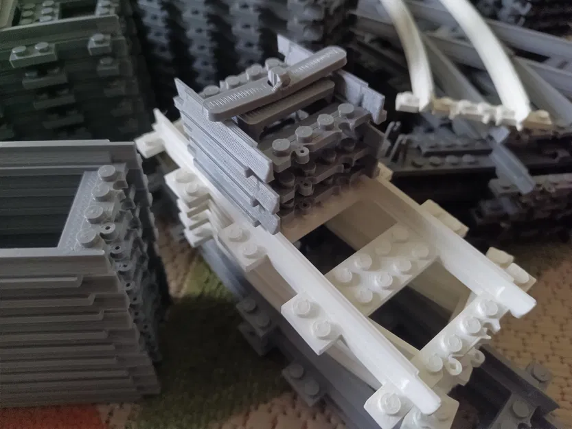 Lego City rails storage pin - Image 13