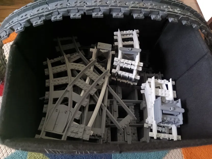 Lego City rails storage pin - Image 14