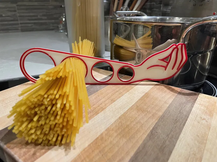 "Italian Gesture" Spaghetti Measure - Image 1