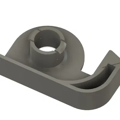 Kệ giữ và máy cắt băng keo văn phòng