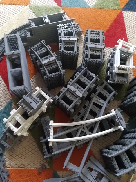 Lego City rails storage pin - Image 21