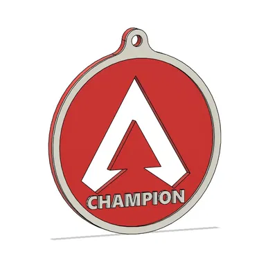 Apex Legends Logo Champion Coin/Token Keychain
