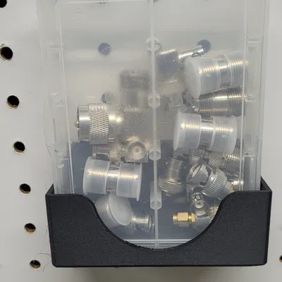 Pegboard Organizer Box Holder