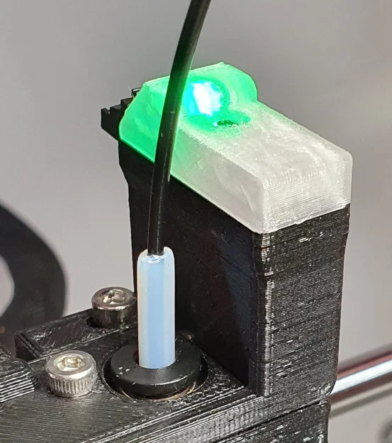 Đèn báo trạng thái LED trong nắp ống khói trong suốt cho MMU3 – MMU2S / MK3S+ - Image 1