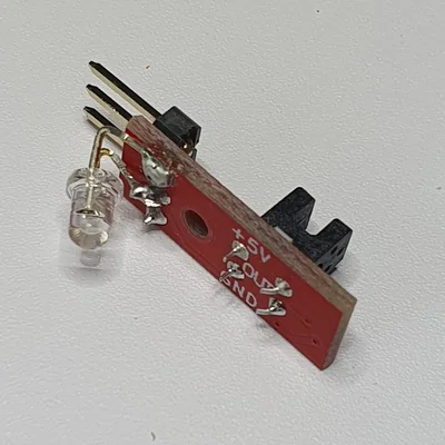 Đèn báo trạng thái LED trong nắp ống khói trong suốt cho MMU3 – MMU2S / MK3S+