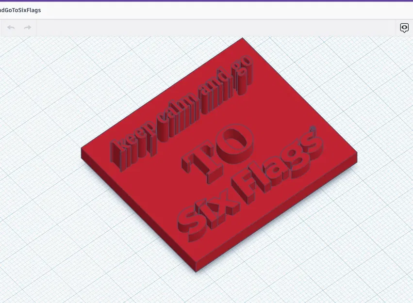 Nam Châm "KEEP CALM AND GO TO SIX FLAGS" - Image 2