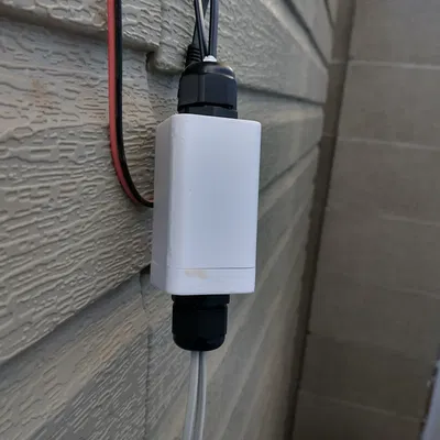 Small Weather Enclosure for RJ11 outside connection