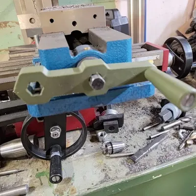 Tay quay tốc độ cho máy phay 4"