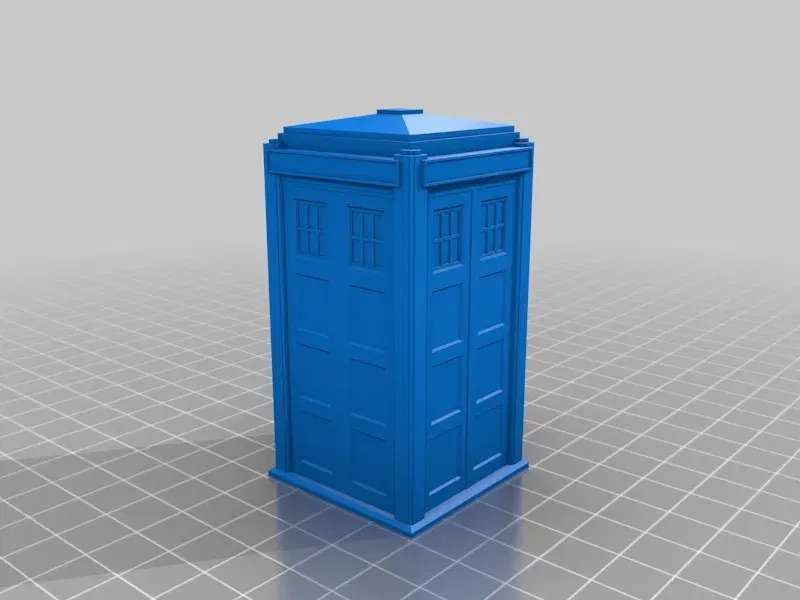 Thin wall TARDIS with Lights and Sound - Image 1