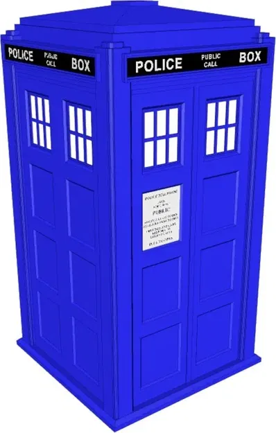 Thin wall TARDIS with Lights and Sound - Image 2