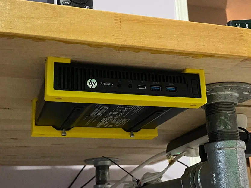 HP ProDesk 600 G2 Mini Under Desk Mount - Image 1