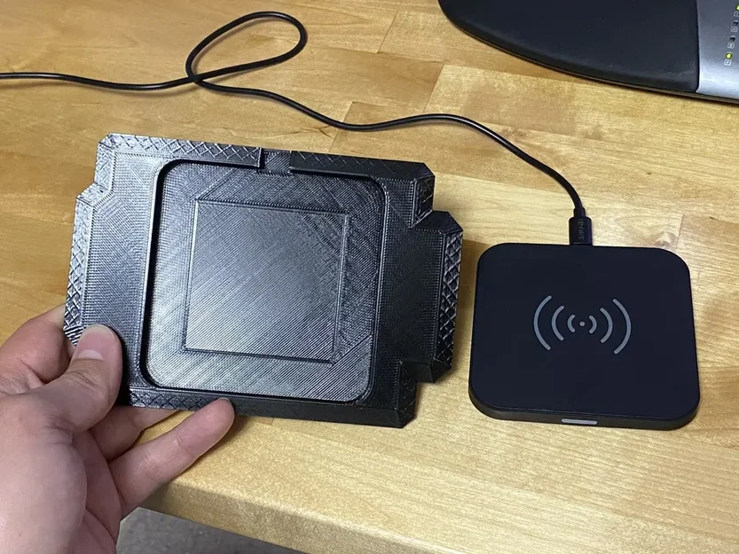 Sạc Không Dây Hình Tàu Drone SpaceX - Image 4