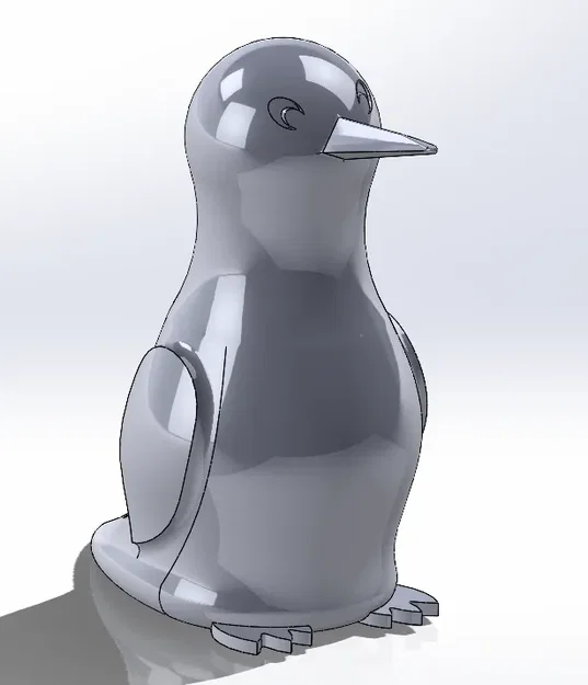 Penguin Piggybank - Image 1