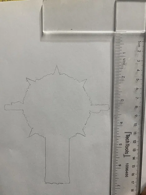 Khuôn Mẫu Địa Hình Bàn Thờ Đầu Lâu Quỷ Dữ Rage Demon Skull Altar Proxy Terrain Template - Image 3