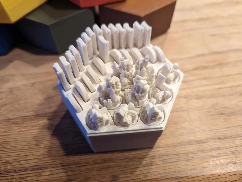 Giá đỡ quân cờ Catan / Hộp lưu trữ - Image 1