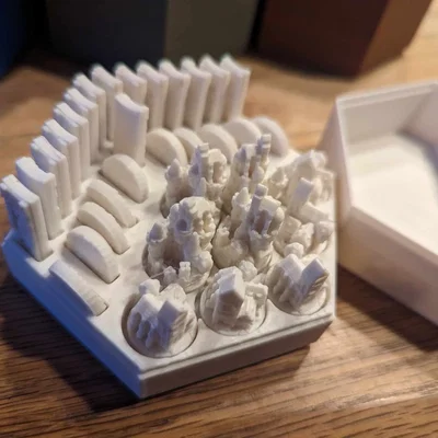 Giá đỡ quân cờ Catan / Hộp lưu trữ