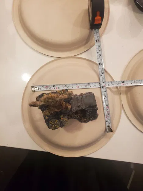 Khuôn Giấy Hình Ngai Vàng Xương Ma Cà Rồng - Vampire Bone Throne Proxy Terrain Template - Image 4