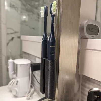 Philips One Sonicare toothbrush mirror mount