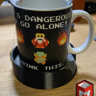 Khay đựng đế lót ly 100mm - kèm file dự án Fusion 360