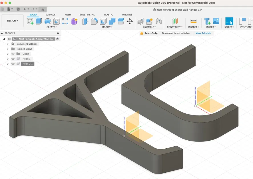 Giá Treo Tường Súng Lục Bắn Nỏ Nerf Fortnite - Image 1