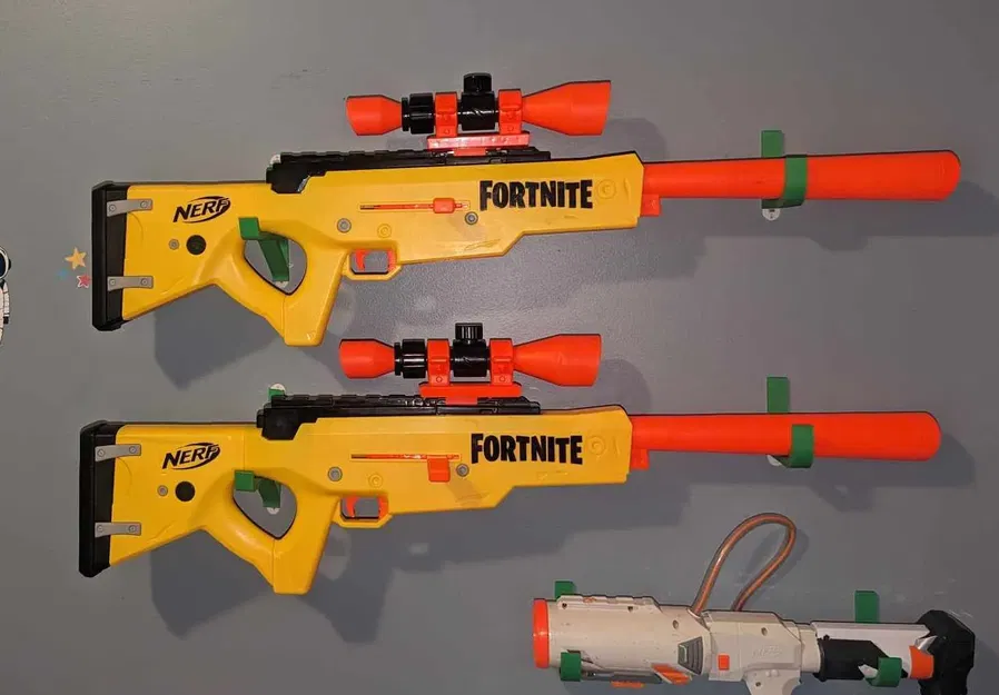 Giá Treo Tường Súng Lục Bắn Nỏ Nerf Fortnite - Image 2