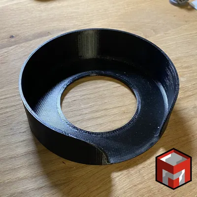 Khay đựng đế lót ly 100mm - kèm file dự án Fusion 360