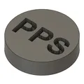 Polyphenylene Sulfide (PPS) Token - Thumbnail 1