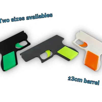 Súng Bắn Dây Thun Bán Tự Động Đơn Giản