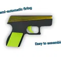 Súng Bắn Dây Thun Bán Tự Động Đơn Giản - Thumbnail 4
