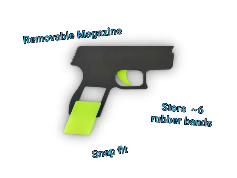 Súng Bắn Dây Thun Bán Tự Động Đơn Giản - Image 5