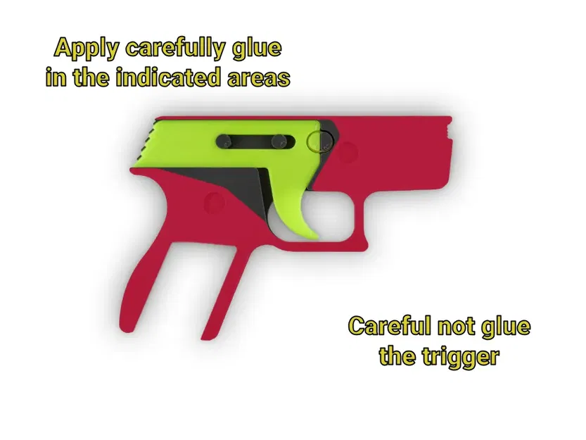 Súng Bắn Dây Thun Bán Tự Động Đơn Giản - Image 8