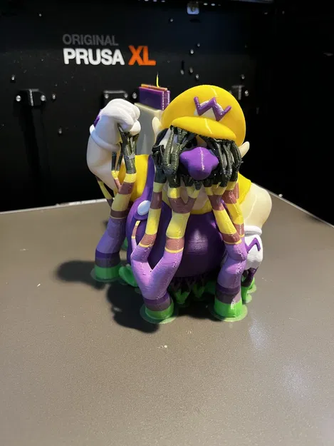 Wario - Super Mario Bros - Mô hình màu từ PrintedObession - Image 2