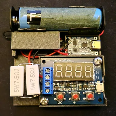 18650 Battery Charger, Tester Package (compact)