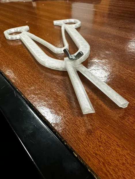 Tesoura OpenSCAD - Mô hình in 3D - Image 3