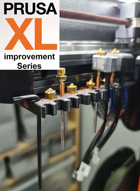 Prusa XL series: Giá đỡ đầu phun/hotend Nextruder - Image 1