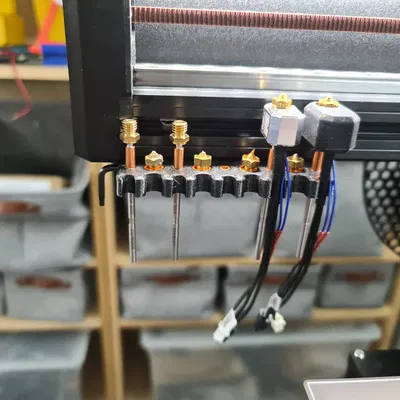 Prusa XL series: Giá đỡ đầu phun/hotend Nextruder