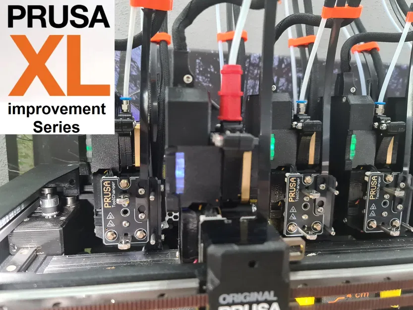 Prusa XL series: Hỗ trợ dẫn ống PTFE - Image 1