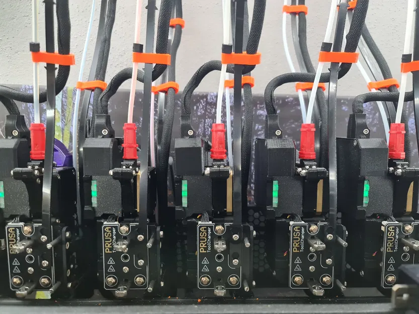Prusa XL series: Hỗ trợ dẫn ống PTFE - Image 3