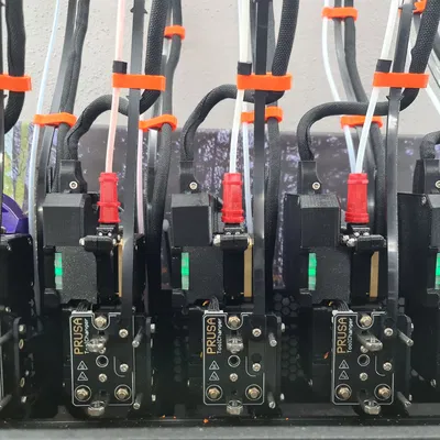 Prusa XL series: Hỗ trợ dẫn ống PTFE