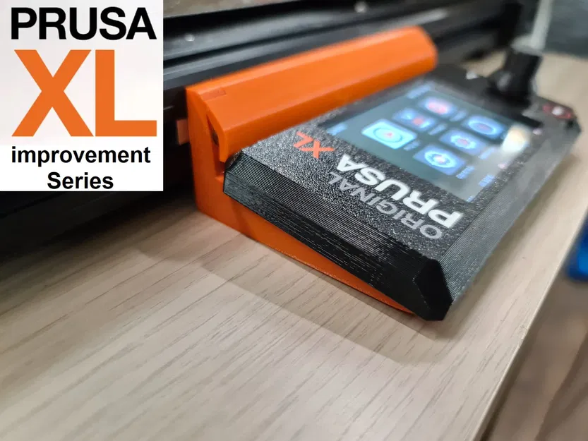 Prusa XL series: Giá đỡ LCD phẳng giúp lắp cửa thùng bao quanh - Image 1