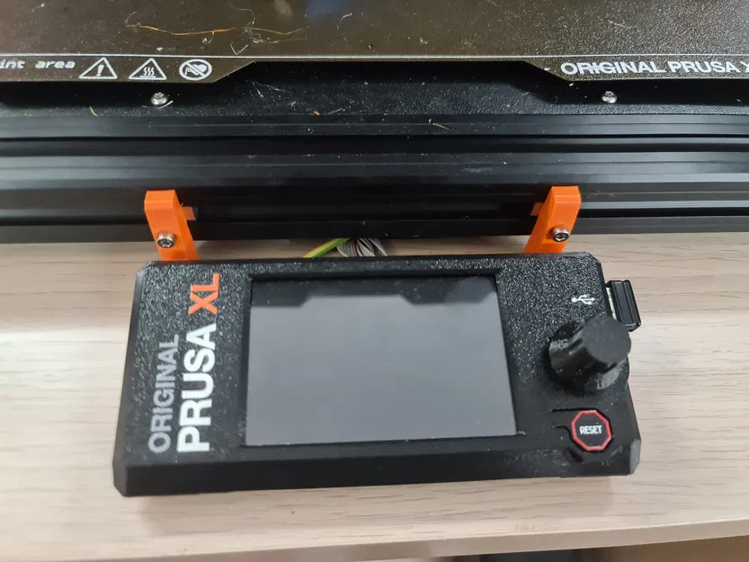 Prusa XL series: Giá đỡ LCD phẳng giúp lắp cửa thùng bao quanh - Image 3