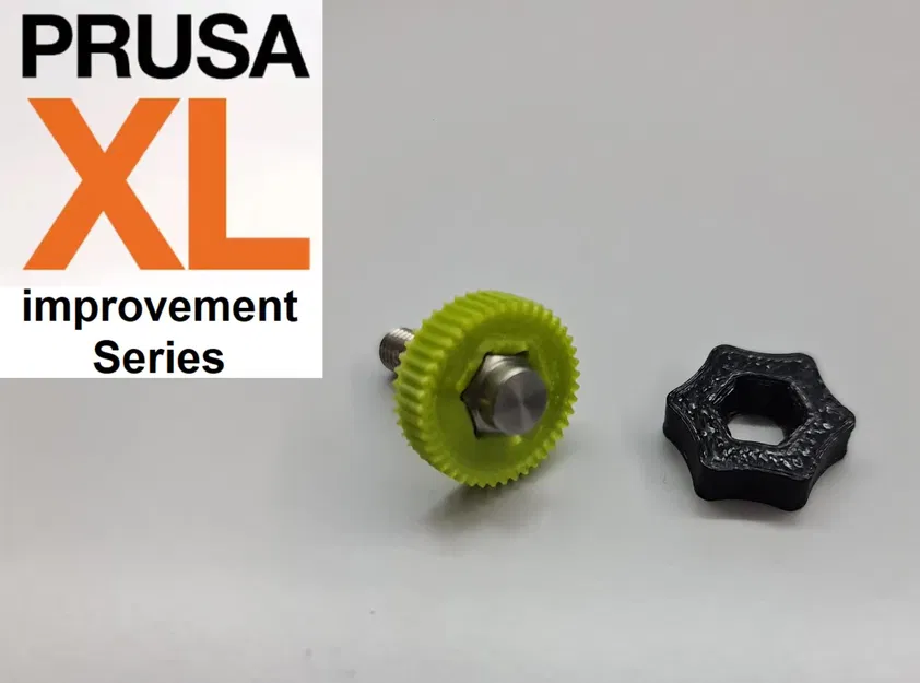 Prusa XL series: Tay cầm chốt hiệu chuẩn ép chặt có rãnh - Image 1