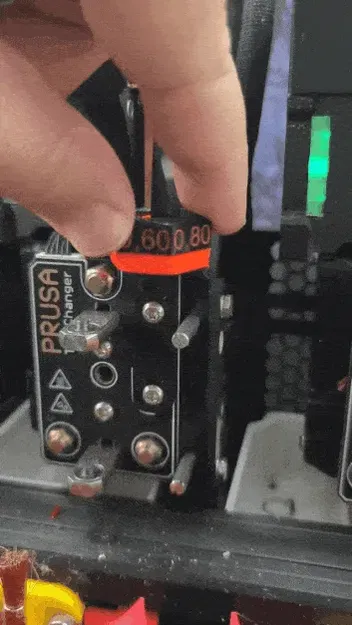 Prusa XL series: Nhãn cỡ đầu phun xoay (gài vào) - Image 2