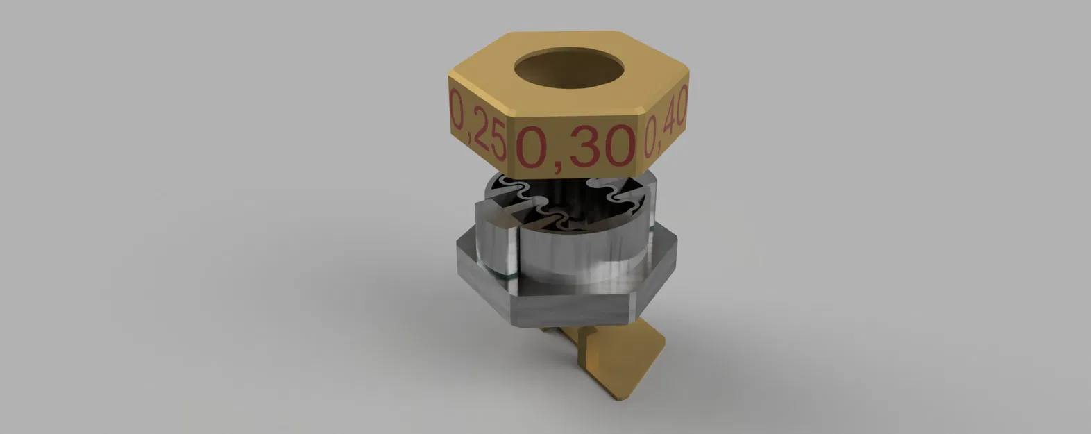 Prusa XL series: Nhãn cỡ đầu phun xoay (gài vào) - Image 3