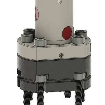 Cơ cấu đàn hồi chống rung Z cho trục vít bi SFU1204