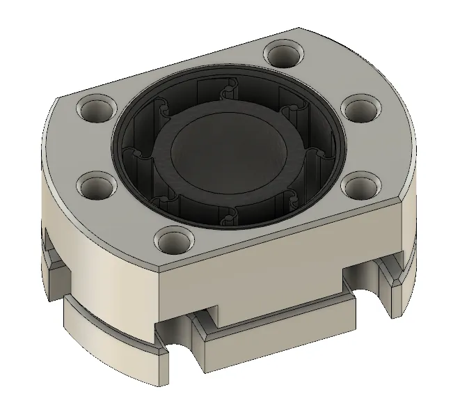 Cơ cấu đàn hồi chống rung Z cho trục vít bi SFU1204 - Image 2