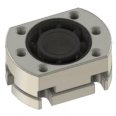 Cơ cấu đàn hồi chống rung Z cho trục vít bi SFU1204