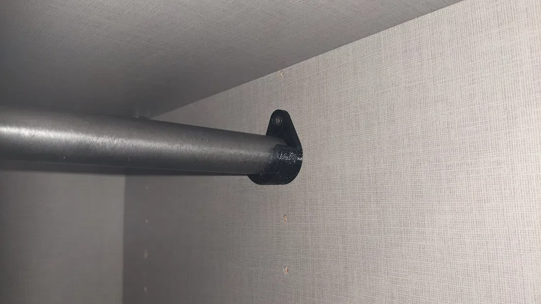 Giá đỡ thanh treo quần áo 25mm - Hệ thống 32 - Image 3