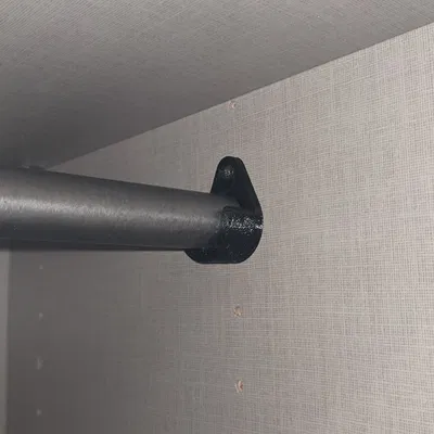 Giá đỡ thanh treo quần áo 25mm - Hệ thống 32